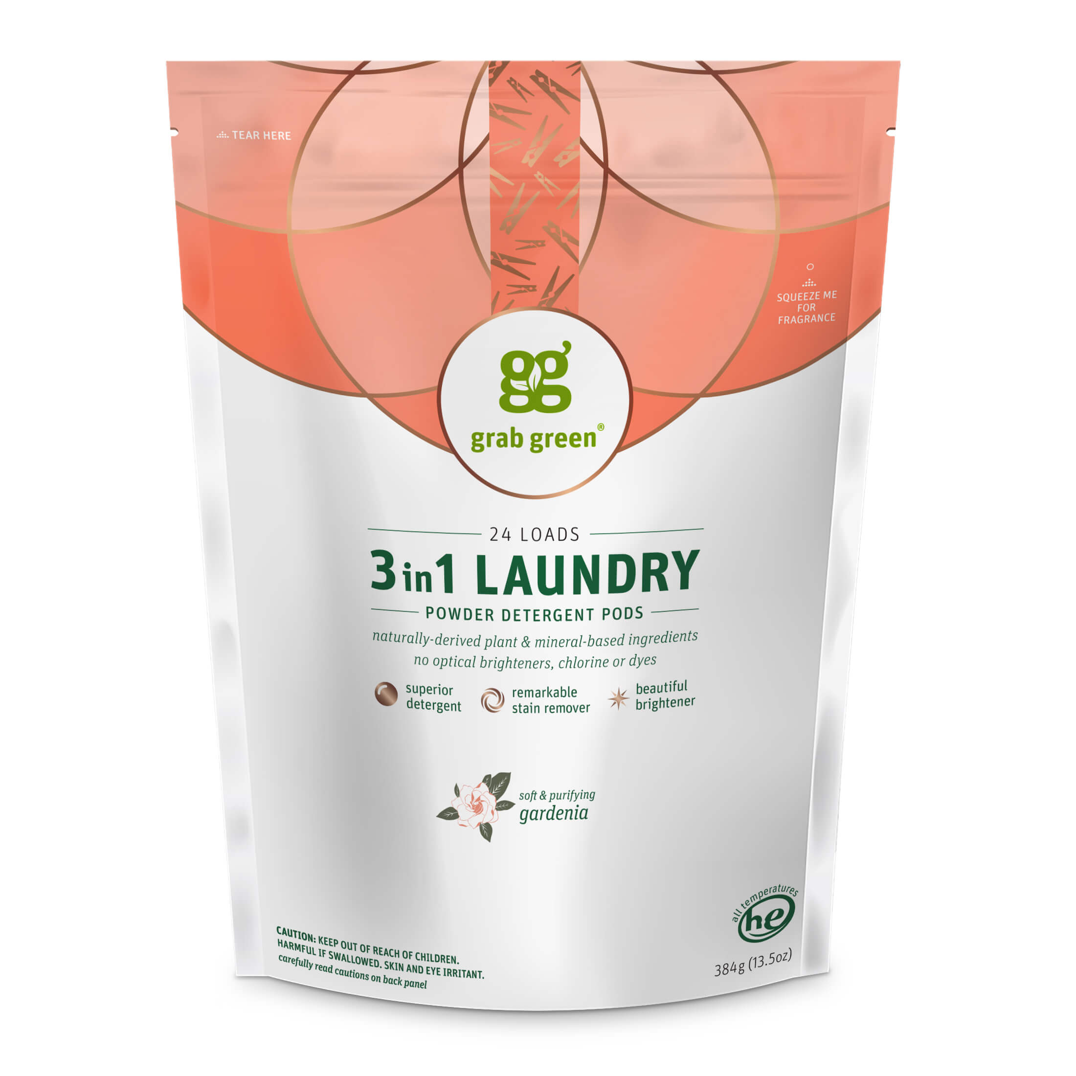 Grab Green Home: 3 in 1 Laundry Detergent Pods