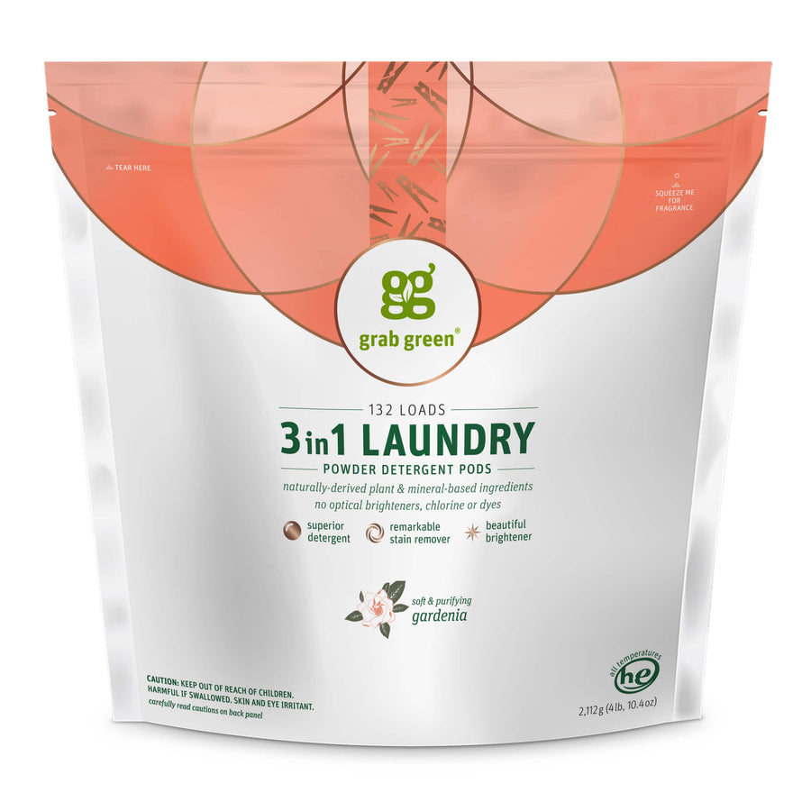 Grab Green Home: 3 in 1 Laundry Detergent Pods