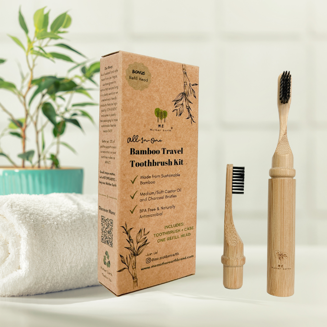 Me Mother Earth: All-in-One Bamboo Travel Toothbrush