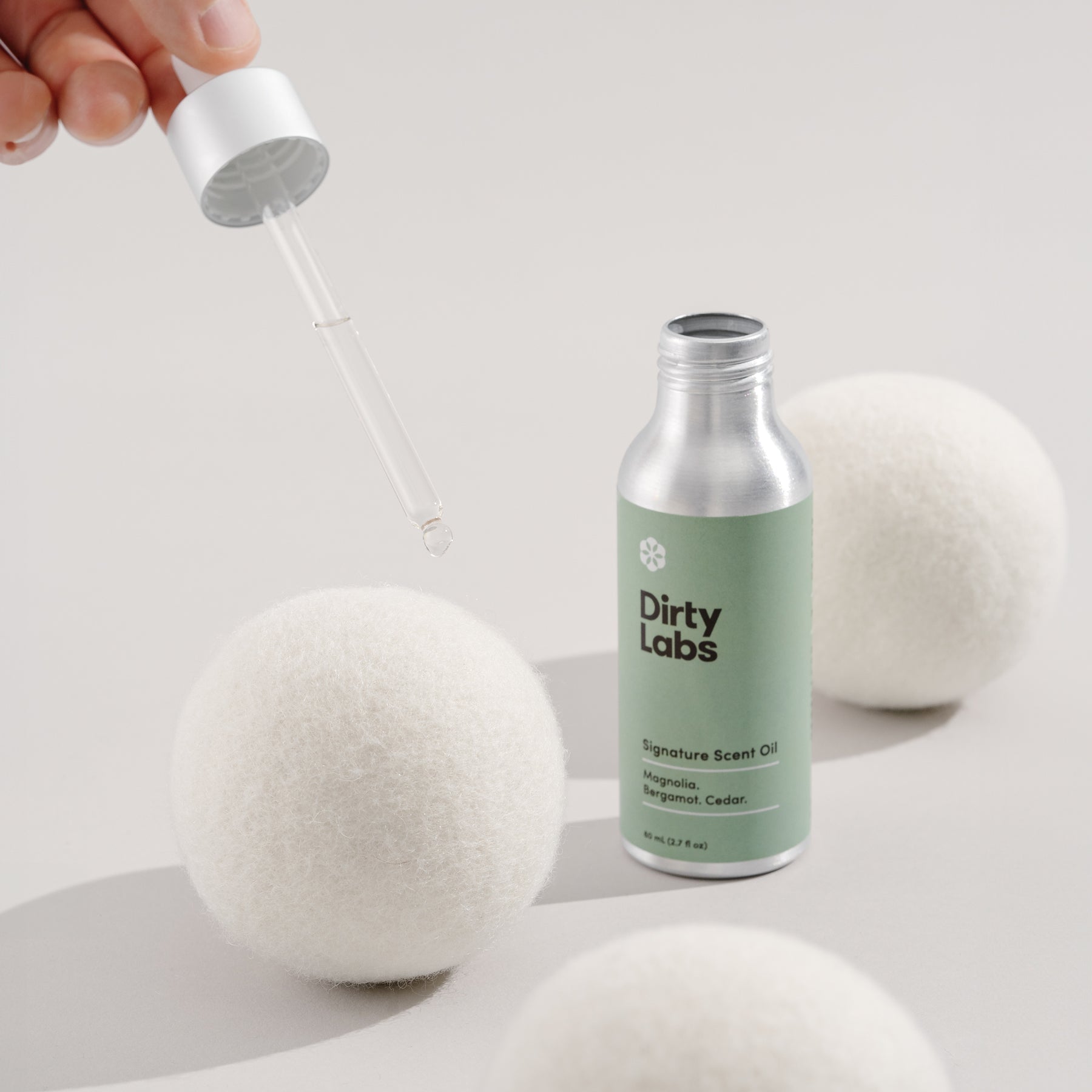 Dirty Labs: 100% New Zealand Wool Dryer Balls