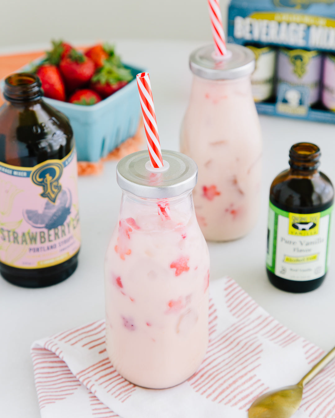 Portland Syrups: Strawberry Lemon-Lime Syrup