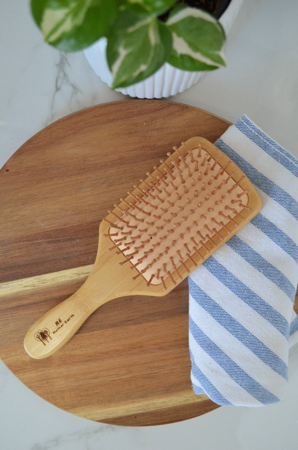 Me Mother Earth: Bamboo Paddle HairBrush