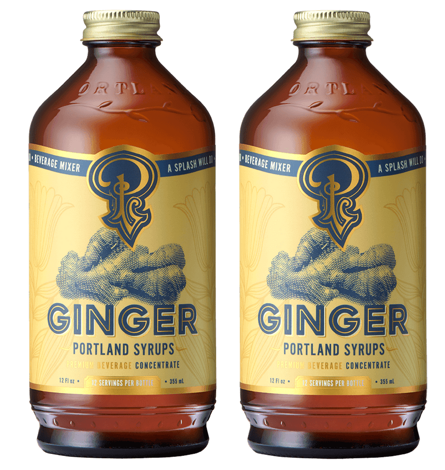 Portland Soda Works: Ginger Syrup two-pack