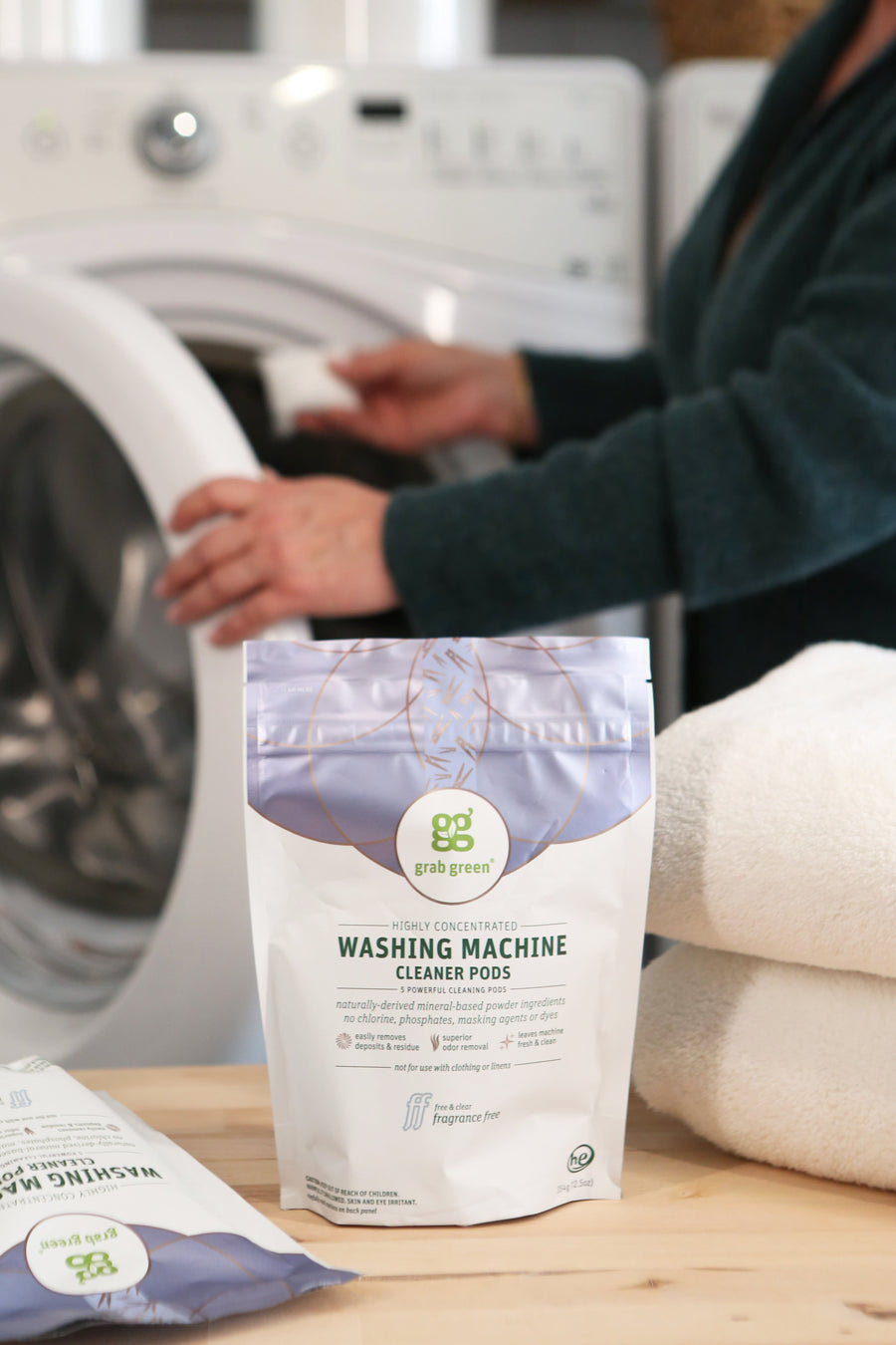 Grab Green Home: Washing Machine Cleaner Pods