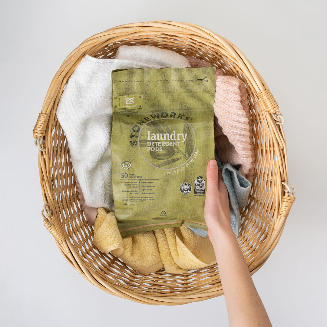 Grab Green Home: Stoneworks Laundry Detergent Pods