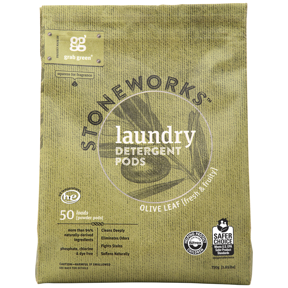 Grab Green Home: Stoneworks Laundry Detergent Pods