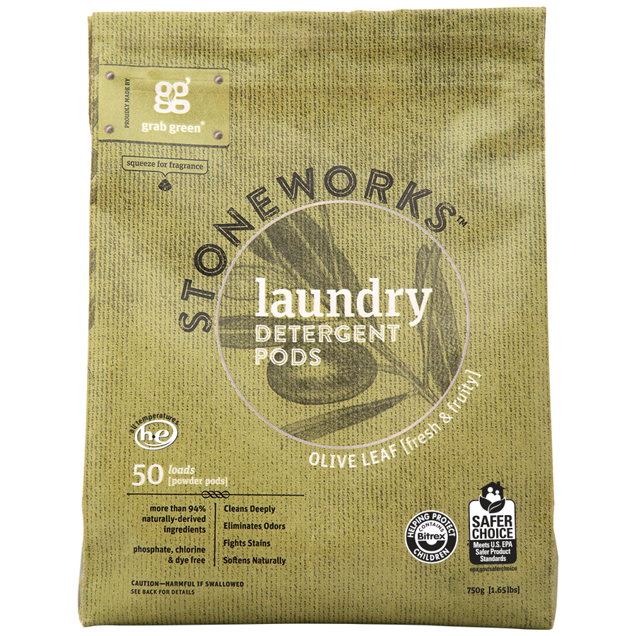 Grab Green Home: Stoneworks Laundry Detergent Pods