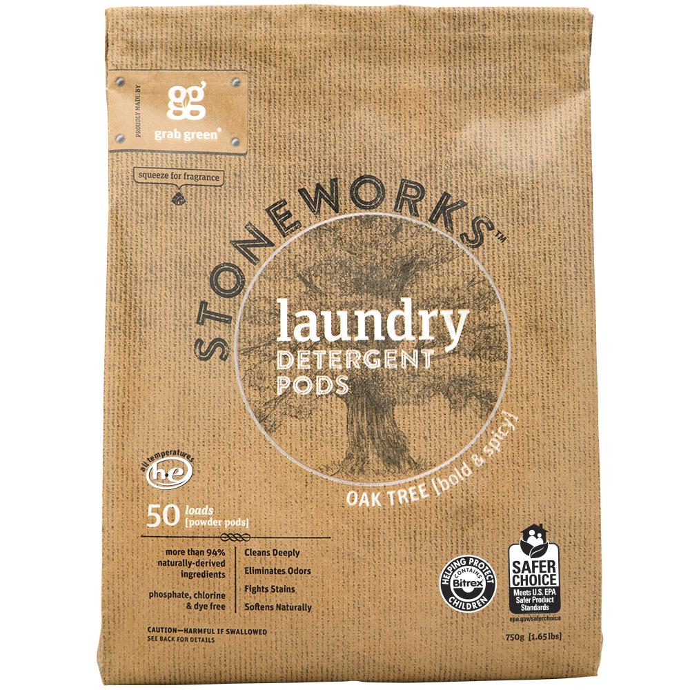 Grab Green Home: Stoneworks Laundry Detergent Pods