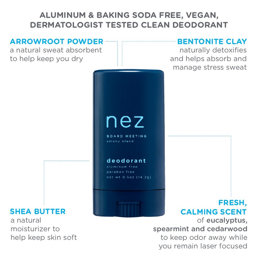 Nezcare: MINI 3-PACK SMOKY BLEND DEODORANT COLLECTION