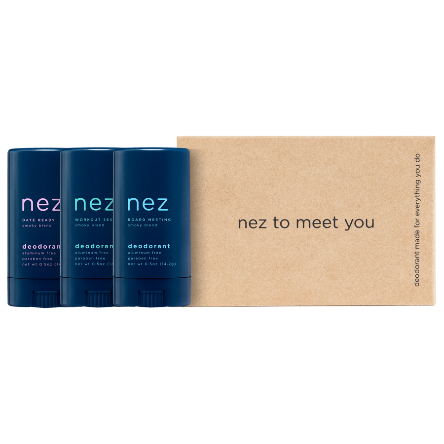 Nezcare: MINI 3-PACK SMOKY BLEND DEODORANT COLLECTION
