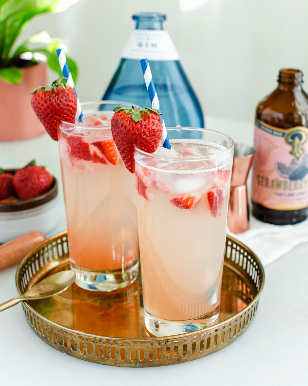 Portland Syrups: Strawberry Lemon-Lime Syrup