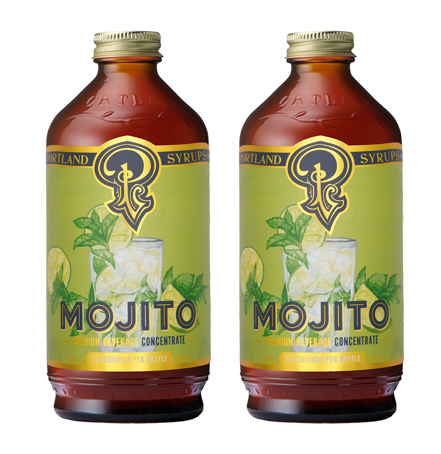 Portland Syrups: Mojito Syrup two-pack