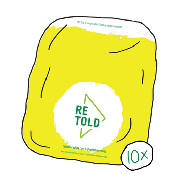 The Closet Clean-Out 10 Pack: 10 Clothing Recycling Bags