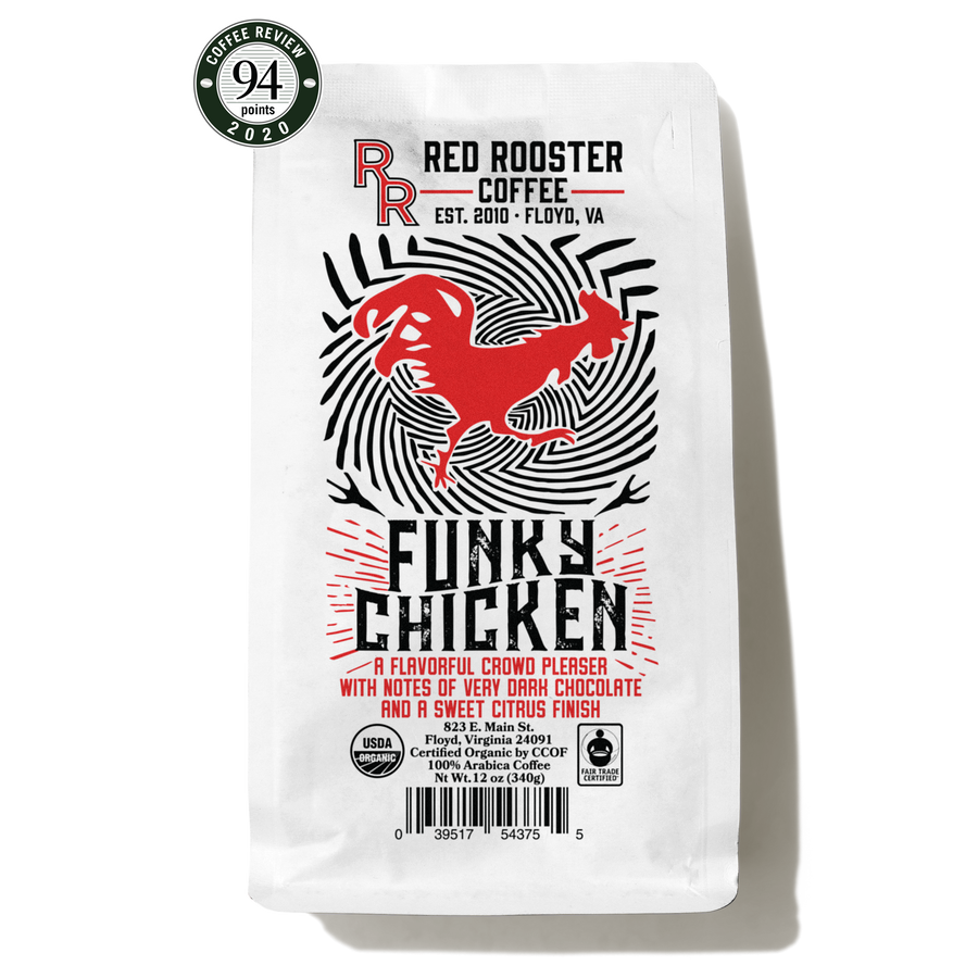 Red Rooster Coffee: Organic Funky Chicken