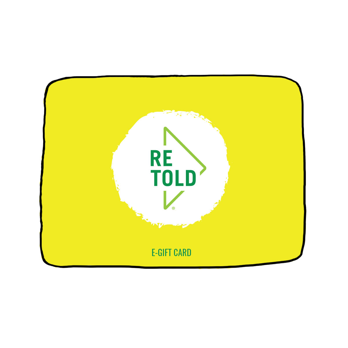 Yellow Logo Retold E-Gift Card